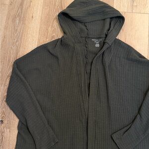 American Eagle Soft green Plush Cardigan